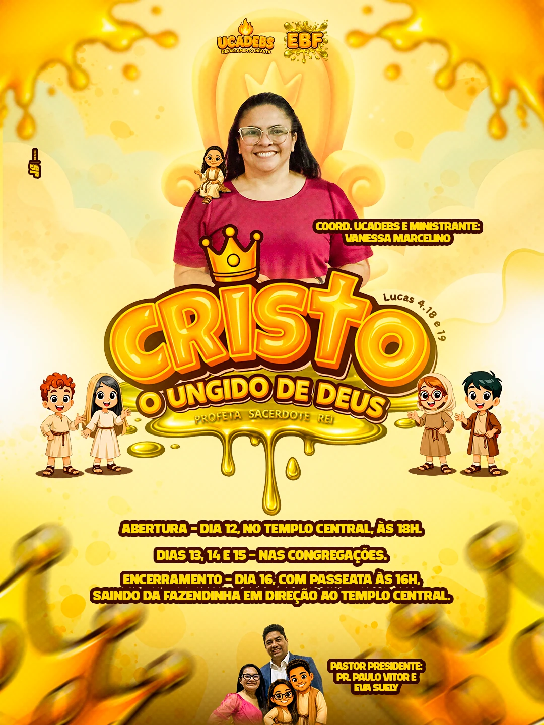 Campanha infantil da EBF Baía do Sol, de Joaquim Sampaio